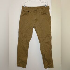 Levi's Men Classic Tan Work Jeans